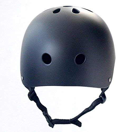 ProRider BMX Bike & Skate Helmet - 3 Sizes Available: Kids, Youth, Adult (Matte Black, Large/X-Large)