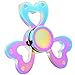 STRESS SPINNER Rainbow Heart Shape Fidget Tri Hand Spinning Finger Toy Stocking Stuffer for ADHD EDC Focus Relieves Anxiety and Boredom (Style 15)