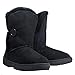 Womens Winter Snow Boots, Clpp'li Single Button Fully Fur Lined Waterproof boots