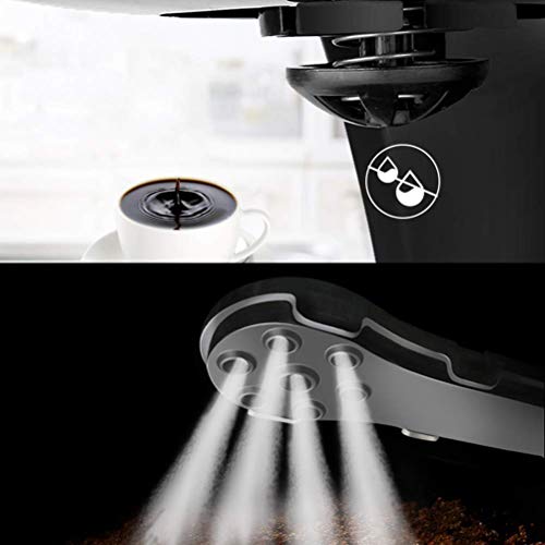 YAeele Filterkaffeemaschine, 0.6L Kapazität Kaffeemaschine Programmierbare 24-Stunden-Timer mit LCD-Display, 600W… – Bild 6