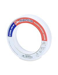 Triple Fish 40 lb Prueba líder de fluorocarbono línea de pesca