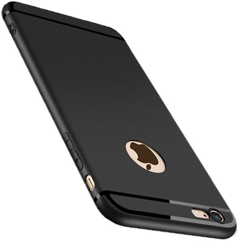 Luxury Premium Matte TPU Phone Protect Cover Iphone cases for IPhone 6 Iphone 6s and plus (Black,Iphone 6/6s plus)