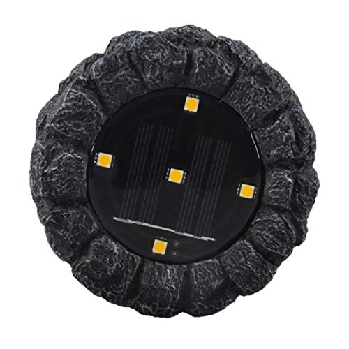 Ground Lamp,coersd LED Solar Power Buried Light Under Ground Lamp Outdoor Path Way Garden Decking (C)