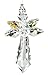 Woodstock Chimes CGABL Crystal Guardian Angel Suncatcher, 2-Inches, Aurora Borealis