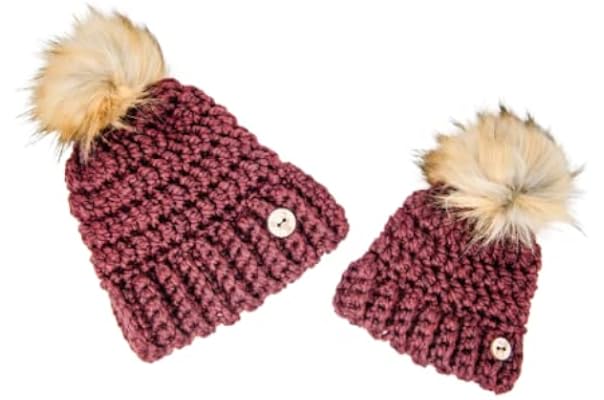 Crochet Toque Beanie Winter Hat 