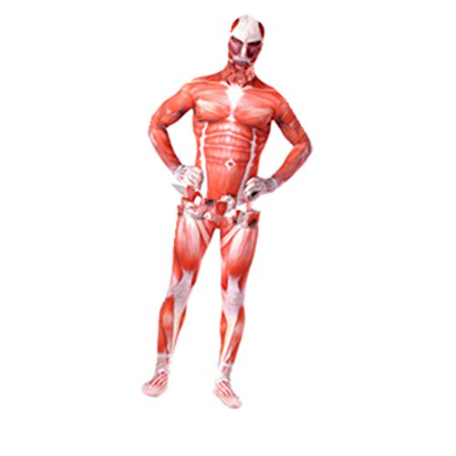 Attack on Titan Shingeki no Kyojin Bertolt Colossal Costume Cosplay Romper