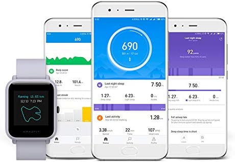 Xiaomi Huami Amazfit Bip Smart Watch Blanco cloud: Xiaomi: Amazon ...