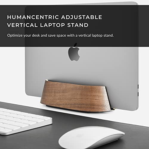 HumanCentric Laptop Holder Vertical Laptop Stand, Adjustable Holder and Dock, Laptop Vertical
