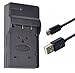 Micro USB Battery Charger for Sony Cyber-shot DSC-HX1, DSC-HX100V, DSC-HX200V Digital Camera