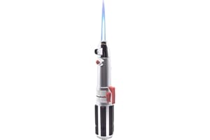 The Chosen One Lightsaber Lighter – Refillable Butane Jet Torch, Windproof & Adjustable Flame – Great Gift for Boyfriends, Husbands & Dads – Unique Collector’s Gadget by Philthy