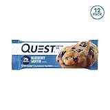 Quest Nutrition Questbar Protein Bar, Blueberry Muffin, 2.1 oz. (12 Count)