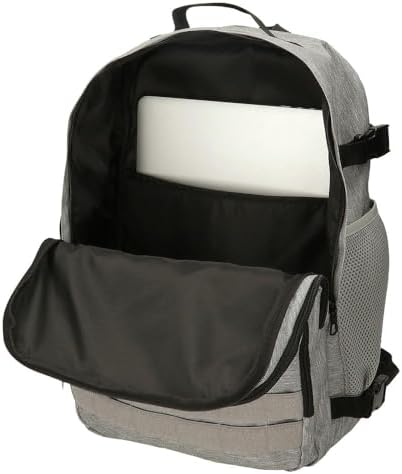 Mochila de cabine Aris Evergreen, cinzenta, 31x44x20 cm