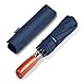 Clear Umbrella, Mirviory Transparent Bubble Dome Umbrella, Lightweight Easy Carrying Suitable For Women And Girls, Wedding Decoration Umbrella (blue)