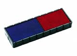 COLOP E/12/2 REP PADS BLUE/RED PACK2