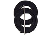 Highland Group, Baseball and Softball Glove Lace Kit, 2 Leather Laces, Leather Lacing Needle