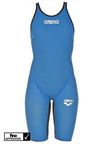 Arena Carbon Flex VX Short Leg Open Back Blue/Grey 32