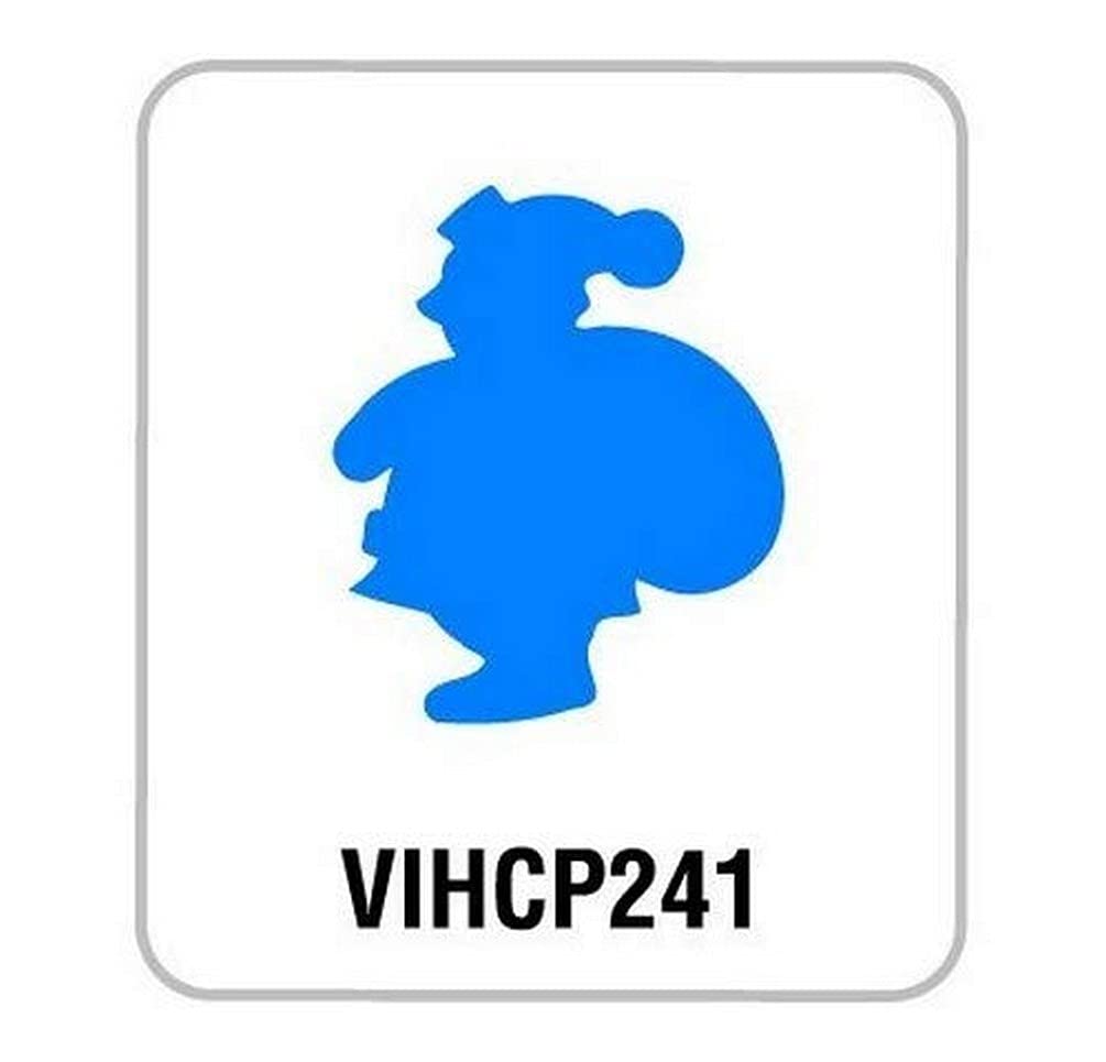 Artemio 2.5 cm Big Santa Claus Lever Punch, Orange