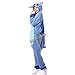 ROYAL WIND Adult Stich costume Onesie Animal Pajamas Halloween Cosplay Costumes Sleepwear Homewear Party Wear Blue L