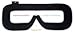VR Face Pad Replacement Foam Cushion - Compatible with Samsung Gear VR - Machine Washable - Virtual Reality Headset Replacement Padding - Microfleece