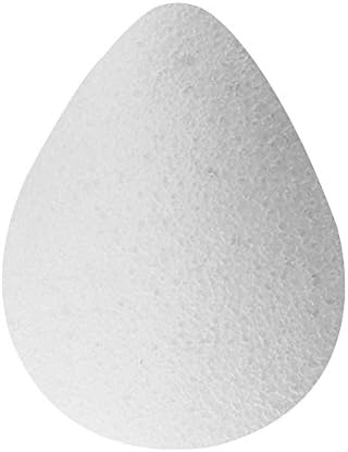 RAINYEAR Natural Facial Konjac Sponge Best Beauty Exfoliating Skin Care Gentle Deep Cleaning Organic Face Washing Sponge(Pure)