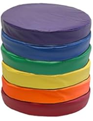 Kindermat Floor Disks/Seats, Story Time Cushions For School Or Home, 16