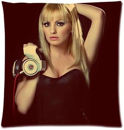 Alexandra Stan Beats By Dr Dre Pillowcases Custom Pillow Case Cushion Cover 18 X 18 Inch Two Sides