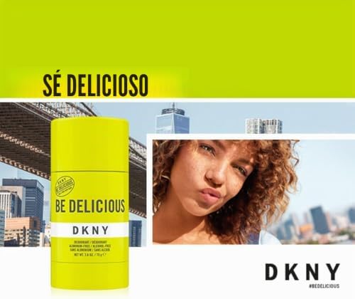 Be Delicious, Desodorante Frutal, Sin Aluminio ni Alcohol, 75 g