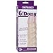 Doc Johnson Vac-U-Lock - Raging Hard-Ons - 6 Inch Dong (5.9 in. Long and 1.5 in. Wide) - F-Machine and Harness Compatible Dildo - Great For Pegging - Vanilla