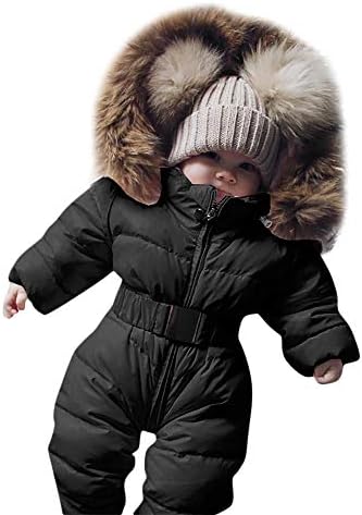 Joint Baby Coat, Toddler Infant Girls Boys Autumn Winter Warm Romper Jacket Hooded Jumpsuit Thick Coat Outfit