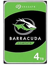 Seagate BarraCuda 4TB Internal Hard Drive HDD – 3.5 Inch Sata 6 Gb/s 5400 RPM 256MB Cache For Computer Desktop PC – Frustration Free Packaging ST4000DMZ04/DM004