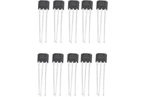 SEADIQUIET 10Pcs Hall Element 49E Oh49E Ss49E Linear Sensor Hall Sensor Industrial Electrical