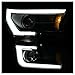 ANZO 111347 Projector Plank Style H.L. Black Clear Amber Ford F-150 15-17