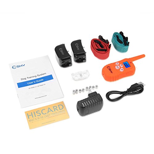 Pet Shock Collar, Esky Backlight 330YD Remote Dog Training Collar
