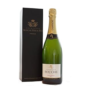 Bouché Père & Fils Champagner mit Geschenkverpackung – Cuvée Réservée Brut (1 x 0.75 l) + Exklusiver Champagner Box