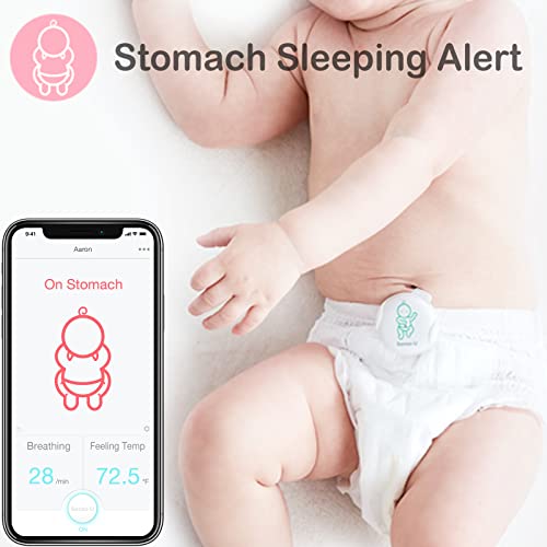 Sense-U Smart Baby Monitor Breathing Movement Rollover Temperature
