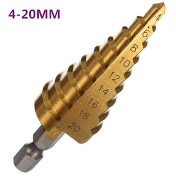 Generic Hss Hex Shank Pagoda Step Drill Bit