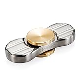 TI-EDC Fidget Spinner Toy Made of Titanium, EDC Focus Toy For Killing Time, Ultra Durable Non-3D Printed