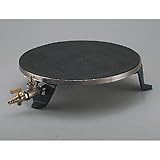 Fischer GA-001 Cast Iron High Vacuum Pump Plate for Bell Jars up to 9