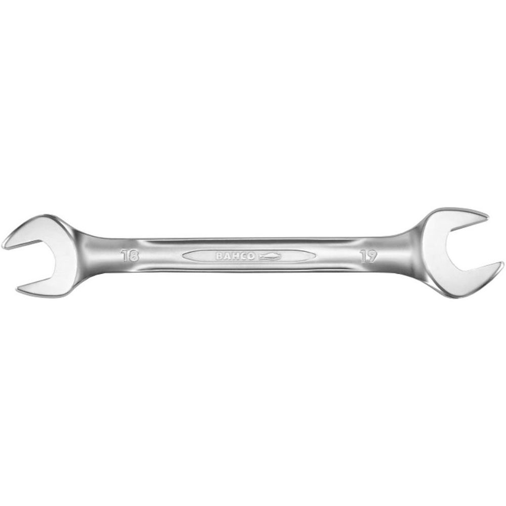 Bahco 894M-21 Single Open End Wrench, Grey, 21 mm