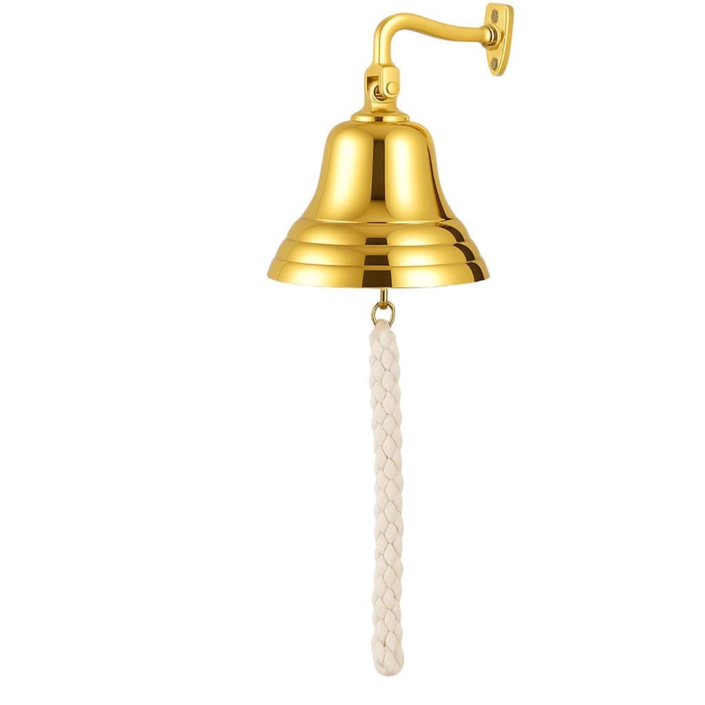 Assorted Collections Last Orders Brass Bell Wall Mounted Nautical Themed Ship Bell Ringer Maritime Marine, Boat, School, Dinner, Santa bell Reception, Wall Hanging Door Bell, Home Bar, Pub Decor