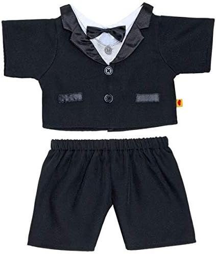 Rncnkb Build A Bear Workshop Black Tuxedo 2 pc.