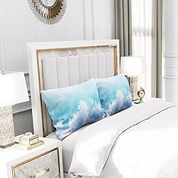 YIYEA 100% Brushed Microfiber Pillow Cases King