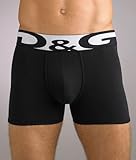 D & G Maxi Logo Contour Fly Boxer Brief Underwear