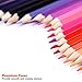 VicTsing Colored Pencil Set with Case, 72 Premium Pre-Sharpened Color Pencils for Kids Grils & Adults Coloring Books Artists Sketching - 72 Count