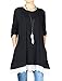 Mordenmiss Women's Tops Lace Tunics Long Sleeve Blouse With Pockets