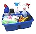 Clay Roberts Cleaning Caddy, Cleaning Supplies Carrier Basket, Strong Grip Handle