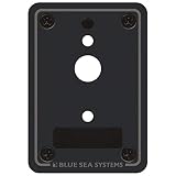 Blue Sea Systems Mounting Panel for Toggle Type Magnetic Circuit Breakers Panel Blank Single A-Series