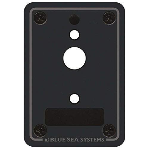Blue Sea Systems Mounting Panel for Toggle Type Magnetic Circuit Breakers Panel Blank Single A-Series