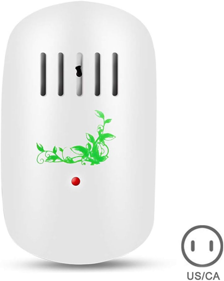 Tenrry Mini Air Purifier Freshener Cleaner Plug-in Odor Air Smoke Filter for Home Room