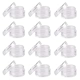 Goiio 5Gram/ 5ML Plastic Pot Jars, Cosmetic Containers, Samples Container(55 Pcs)